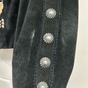 Elegant Black Embellished Jacket